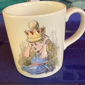 RARE! Vintage Alice in Wonderland Mug (Poole Pottery  England)